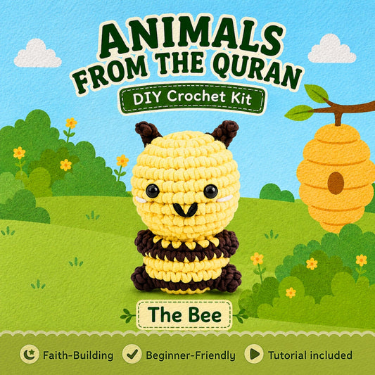 Animals from the Quran DIY Crochet Kit – The Bee