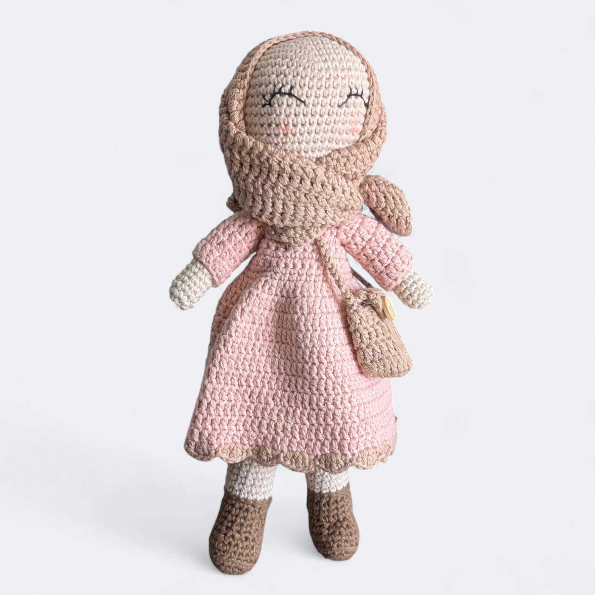 Hand-Crocheted Hijab Dolls
