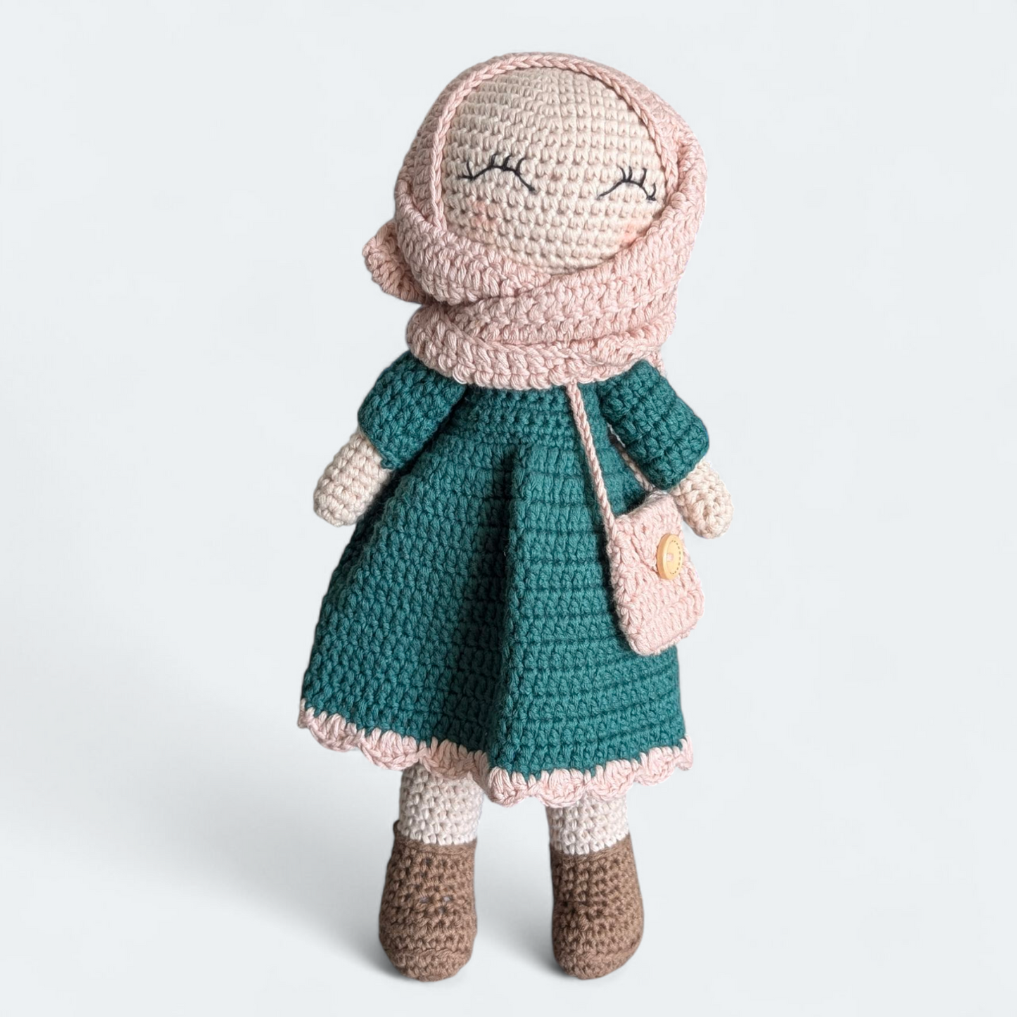 Hand-Crocheted Hijab Dolls