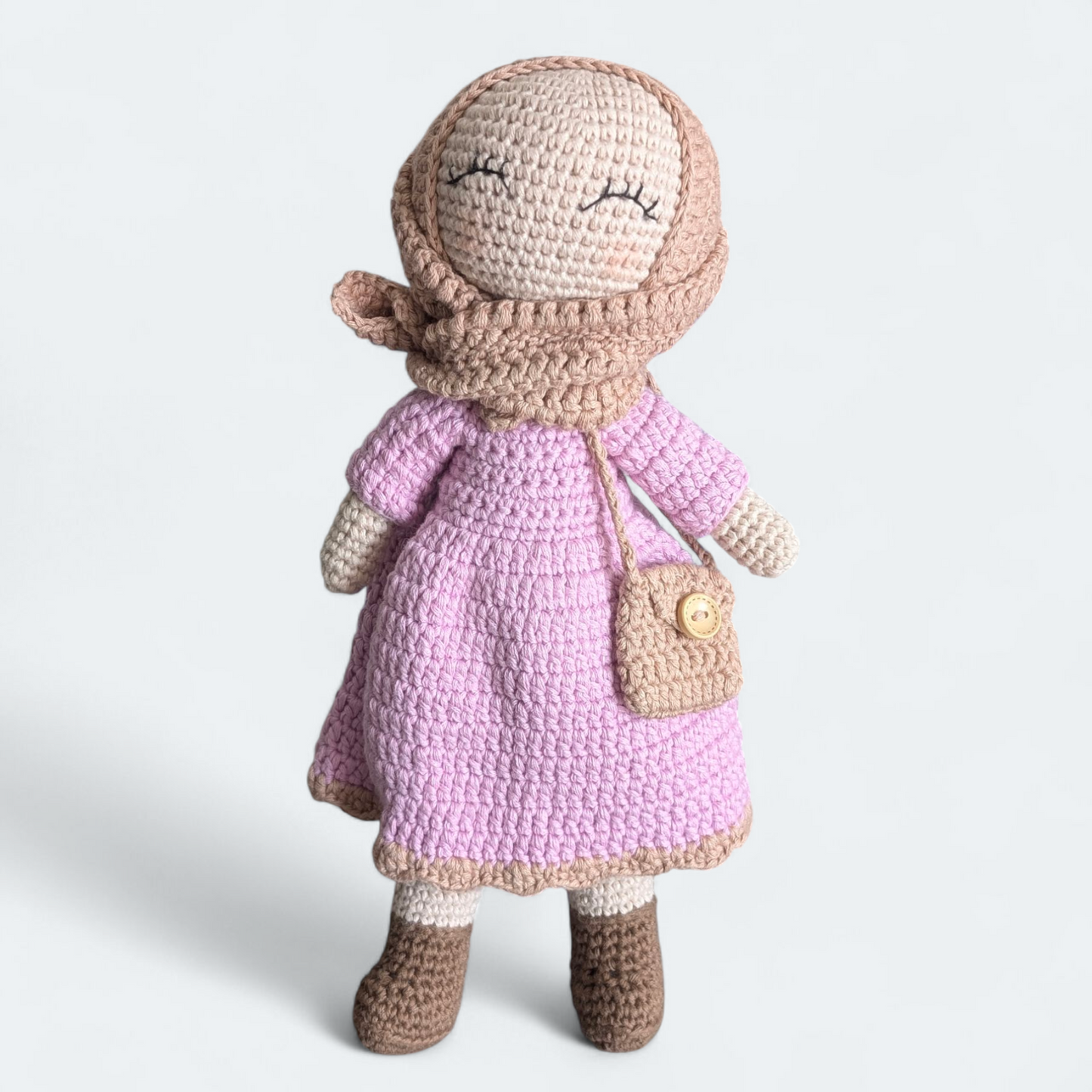 Hand-Crocheted Hijab Dolls