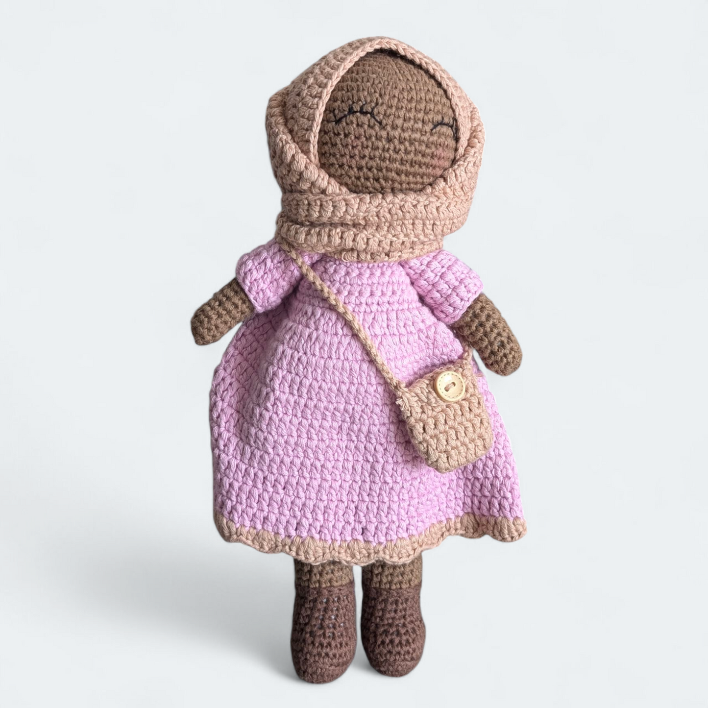 Hand-Crocheted Hijab Dolls