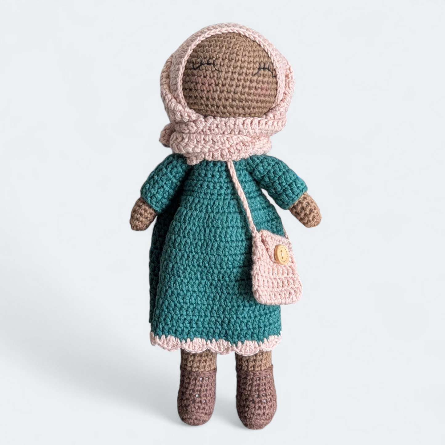 Hand-Crocheted Hijab Dolls