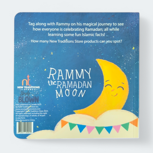 Rammy the Ramadan Moon – A Magical Board Book for Little Ones