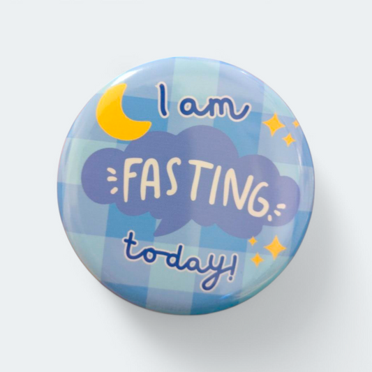 "I'm Fasting Today" Badge