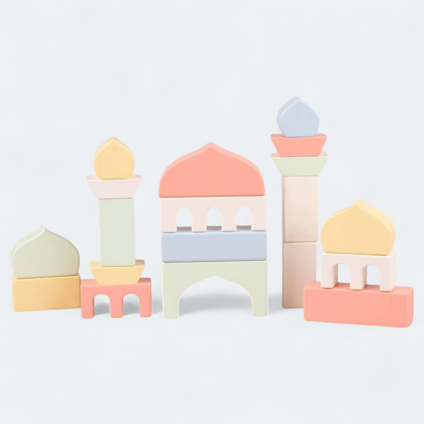 Wooden Masjid Building Blocks