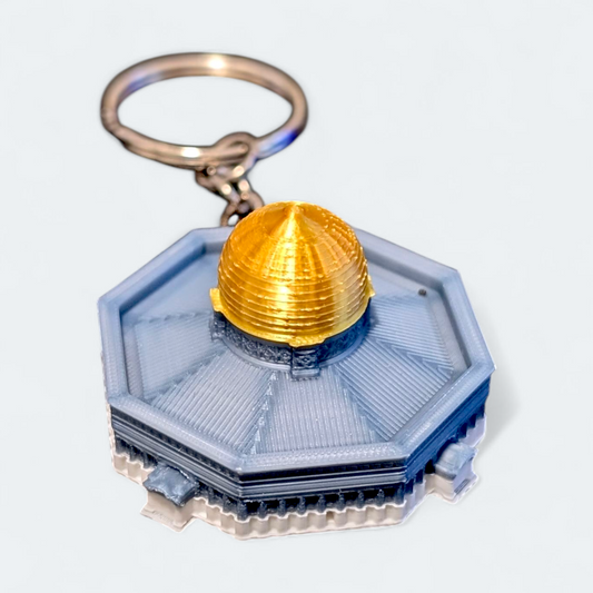 Dome of the Rock keychain - 3D Printed