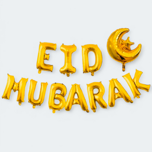 Eid Mubarak Balloons – Eid Decorations