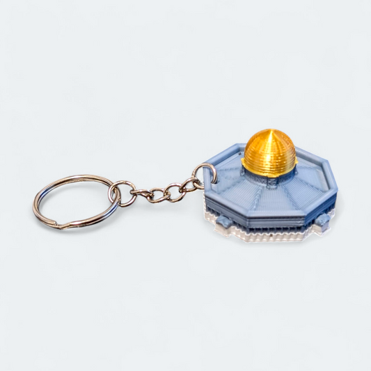 Dome of the Rock keychain - 3D Printed