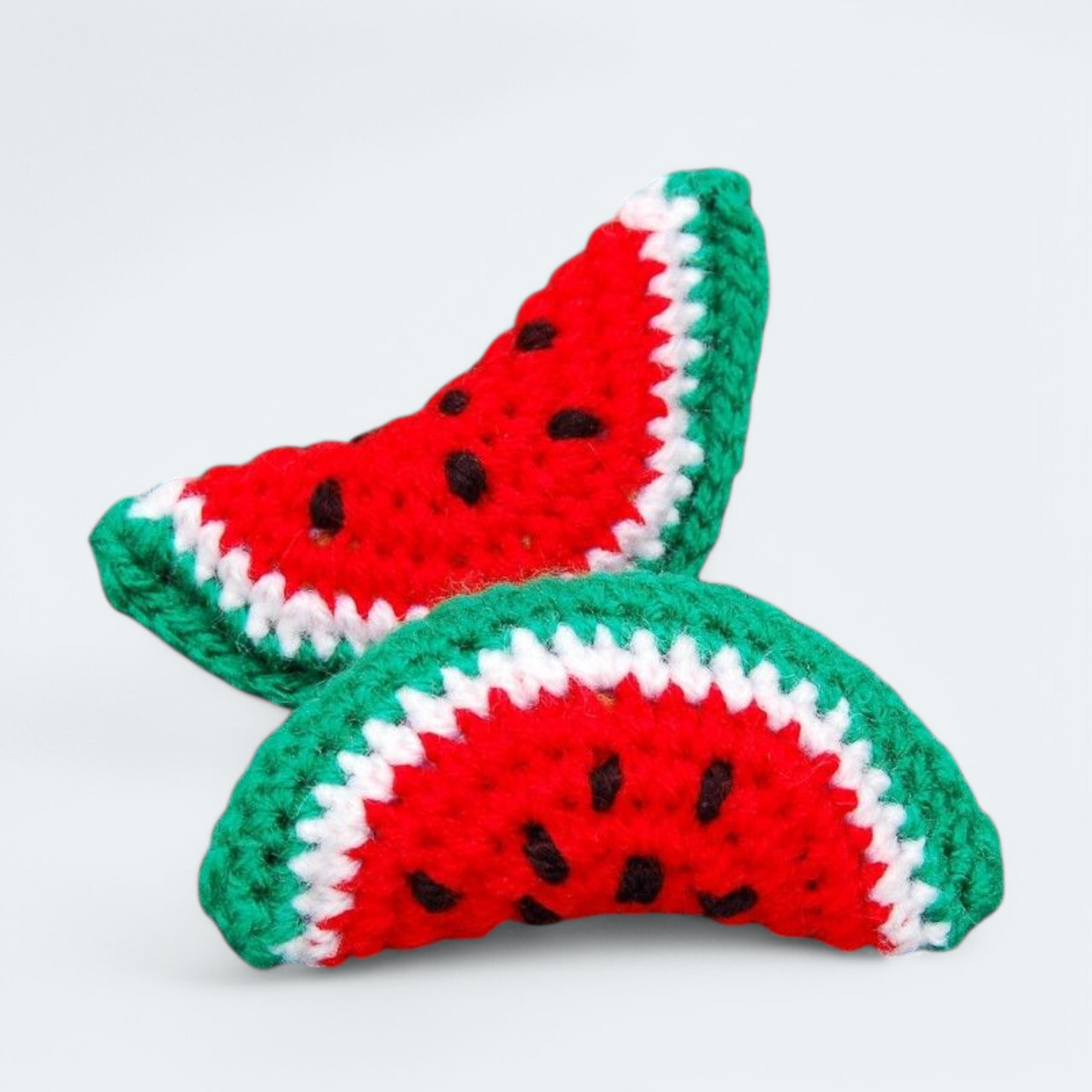 Watermelon Crochet Key Tag – In Solidarity for Palestine
