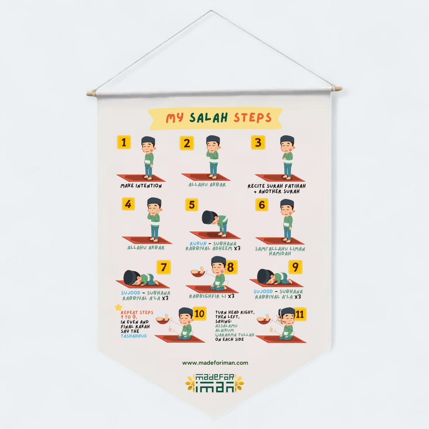 My Salah Steps Banner