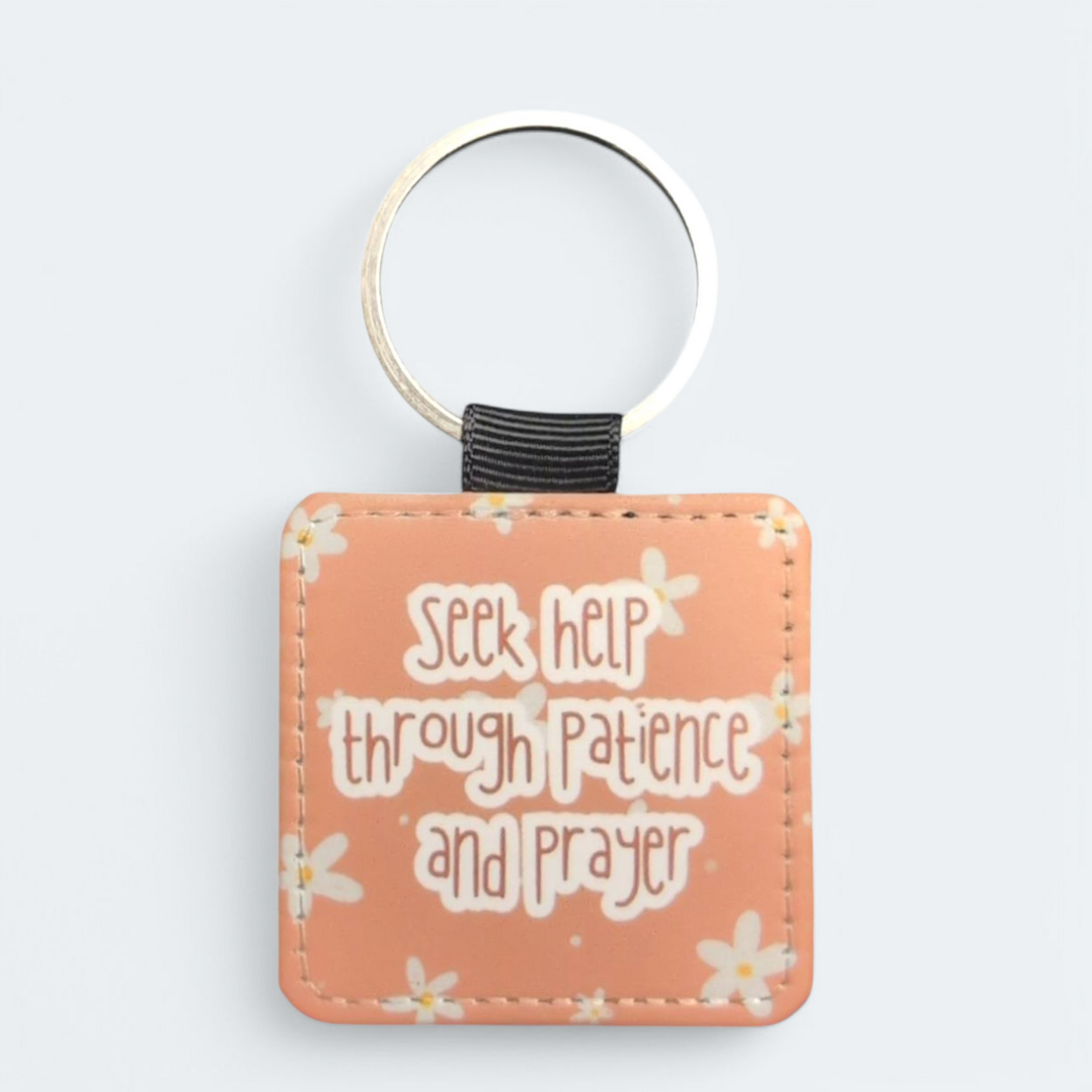 Modern Islamic Leather Key Tags