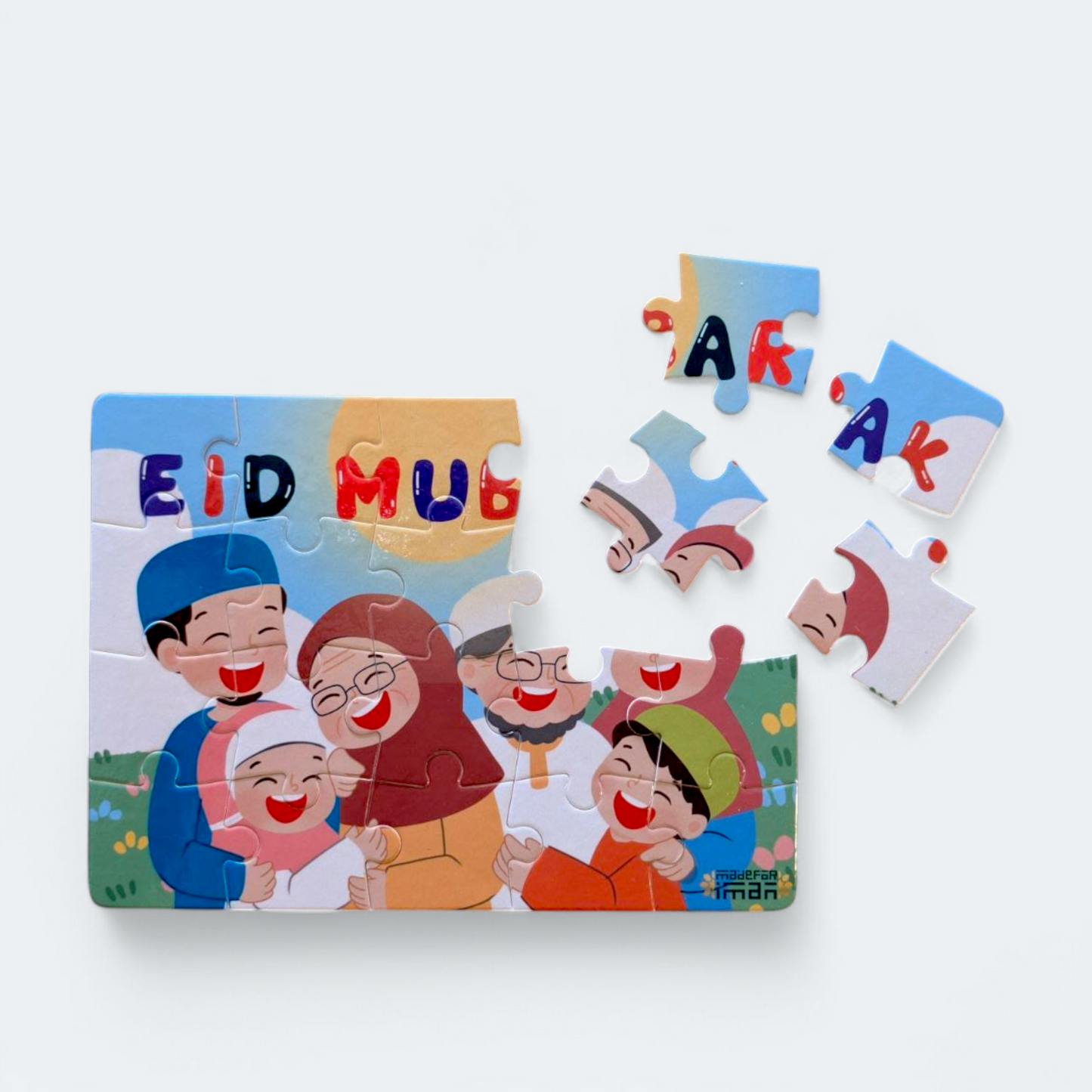 Eid Mubarak Puzzle - (20 pieces)