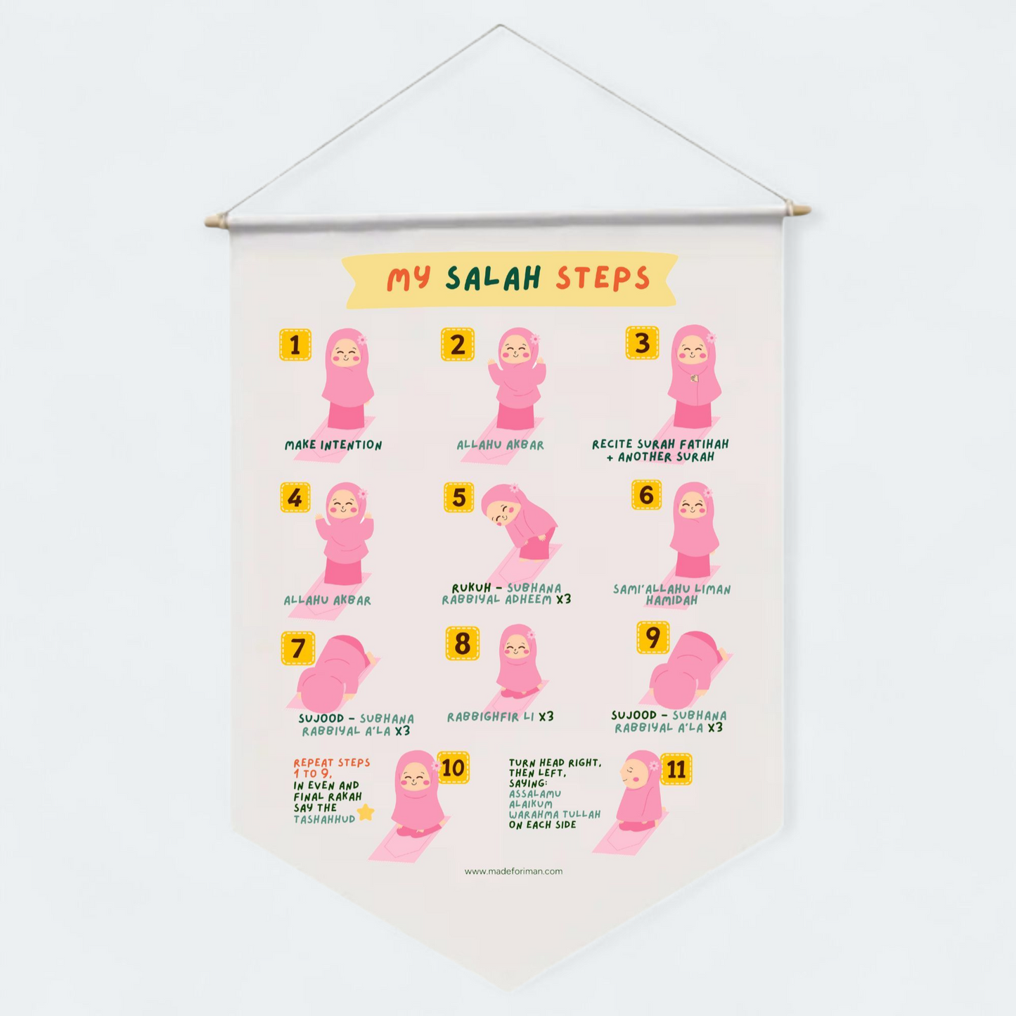 My Salah Steps Banner