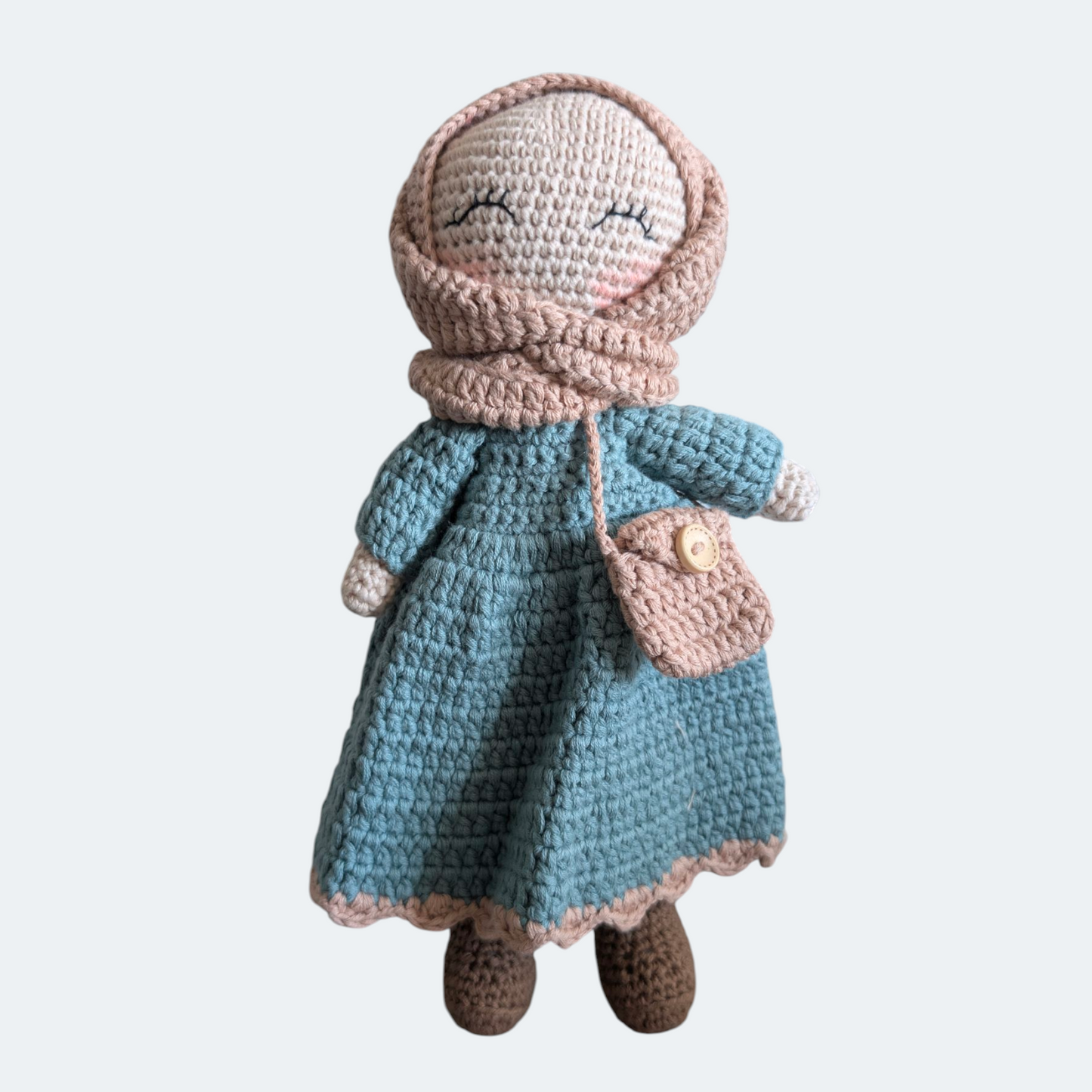 Crocheted Hijabi Girl Dolls