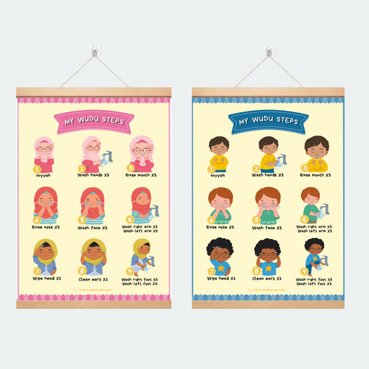My Wudu Steps Banner