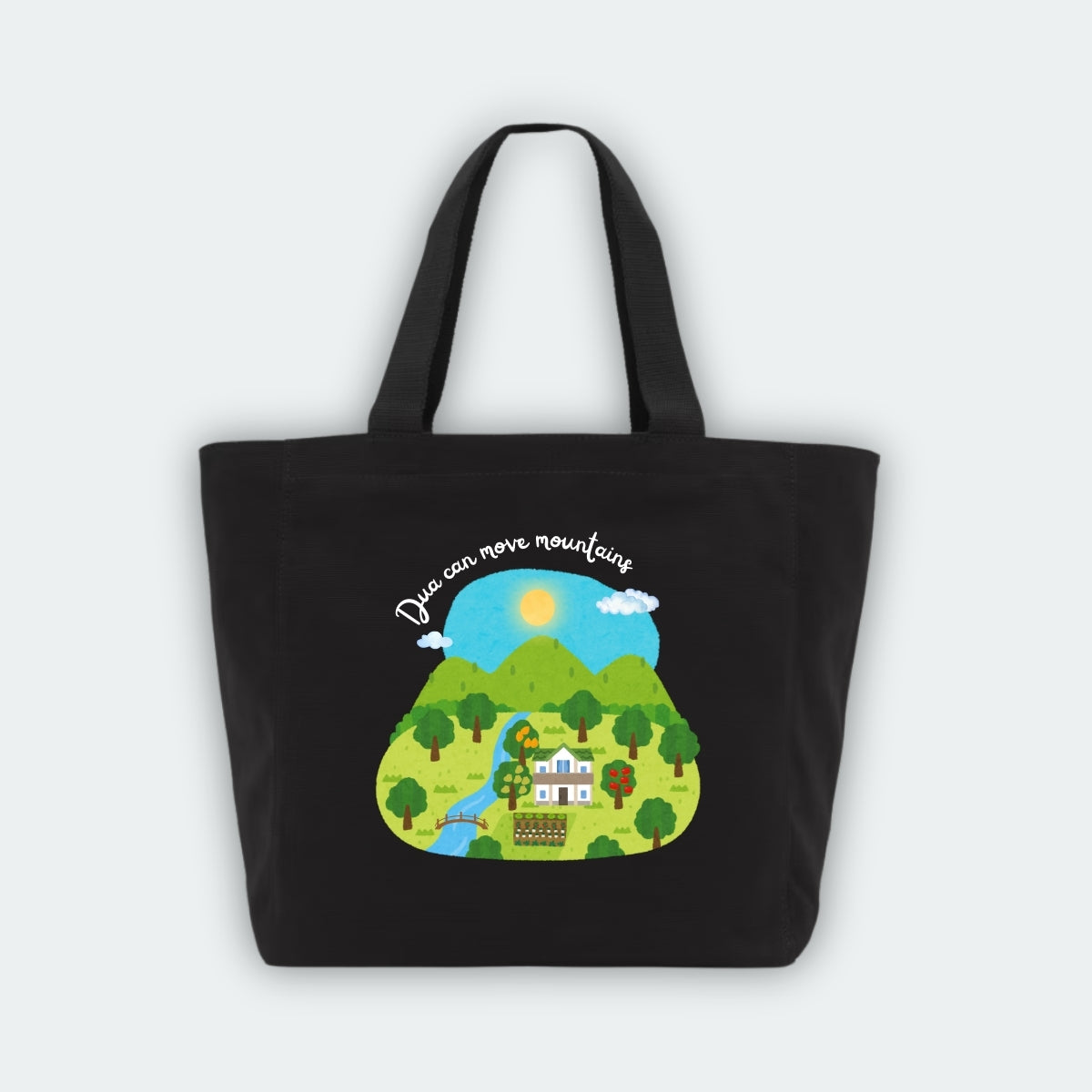 Dua can move mountains - Tote Bag