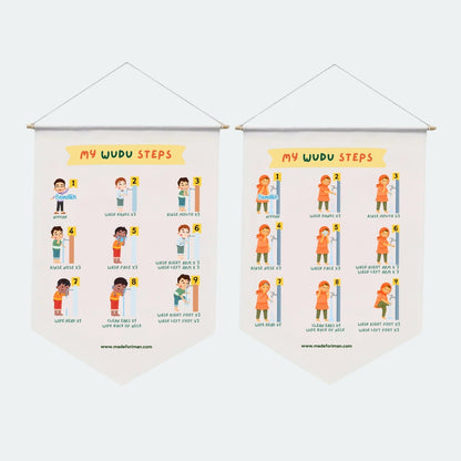 My Wudu Steps Banner