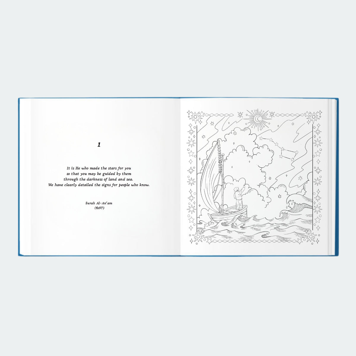 Signs of the Divine – A Quranic Colouring Journey