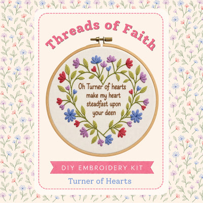 DIY Embroidery Kit – Turner of Hearts