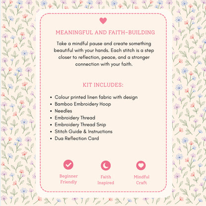 DIY Embroidery Kit – Turner of Hearts