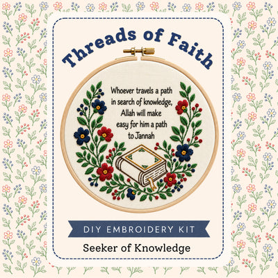 DIY Embroidery Kit – Seeker of Knowledge
