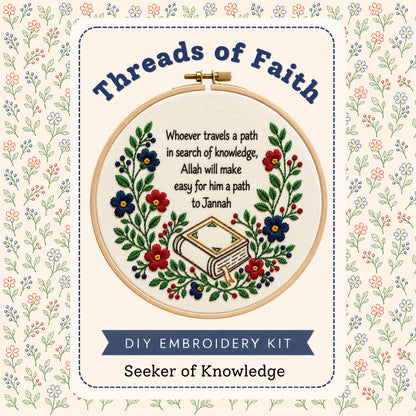 DIY Embroidery Kit – Seeker of Knowledge