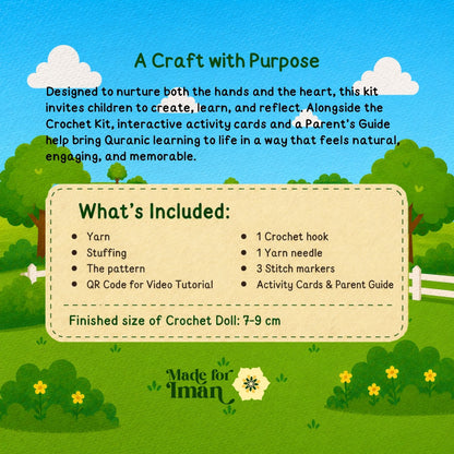Animals from the Quran DIY Crochet Kit – The Cow