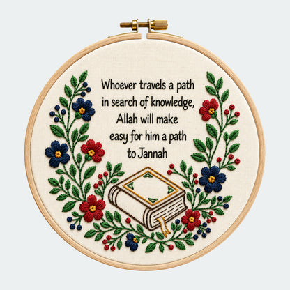 DIY Embroidery Kit – Seeker of Knowledge
