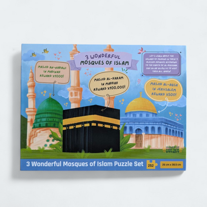 3 Wonderful Mosques of Islam Puzzle [Level - 3]