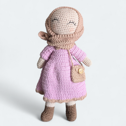Hand-Crocheted Hijab Dolls