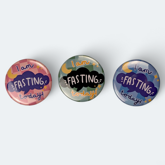 "I'm Fasting Today" Badge