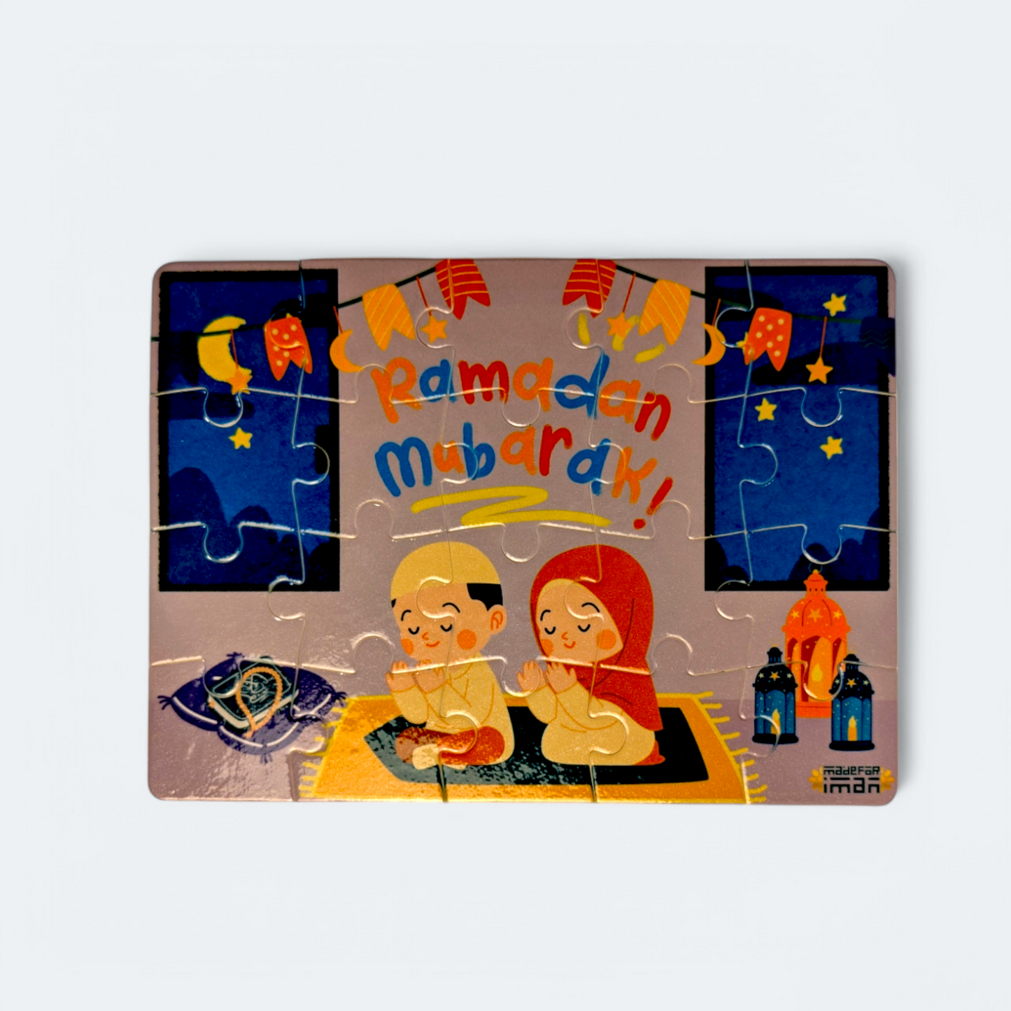 Ramadan Mubarak Puzzle - (20 pieces)