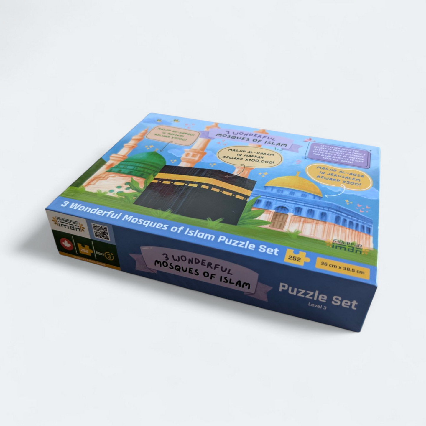 3 Wonderful Mosques of Islam Puzzle [Level - 3]