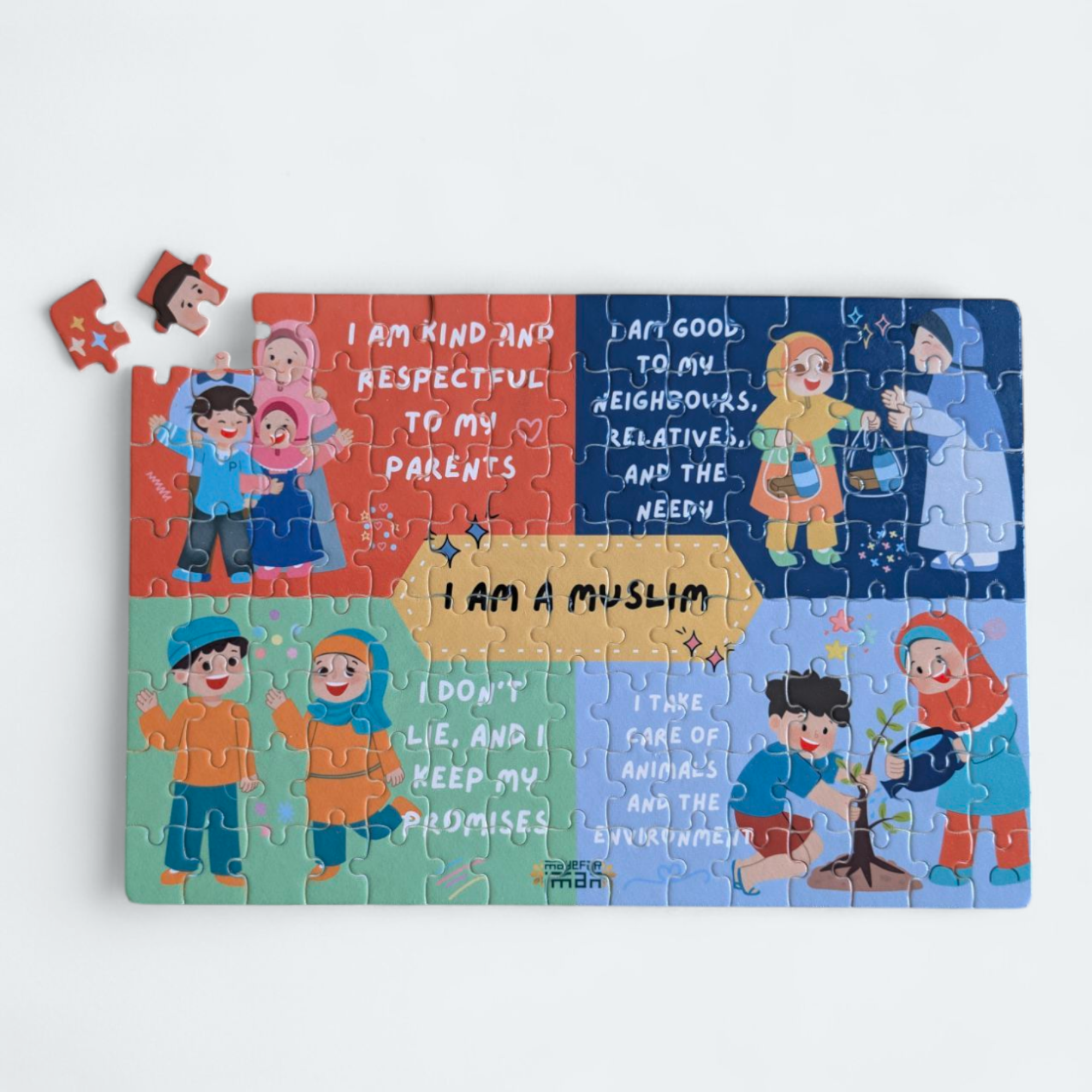 I am a Muslim Puzzle Set [Level - 2]