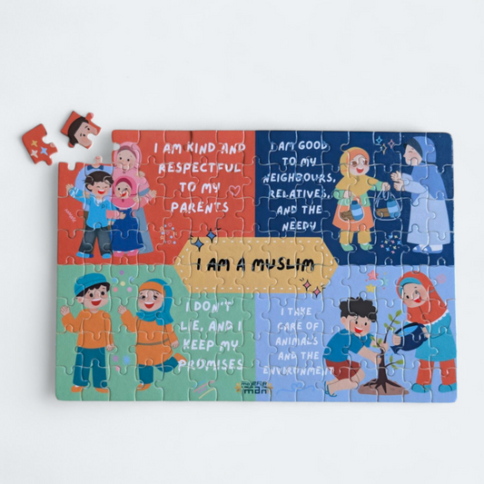 I am a Muslim Puzzle Set [Level - 2]