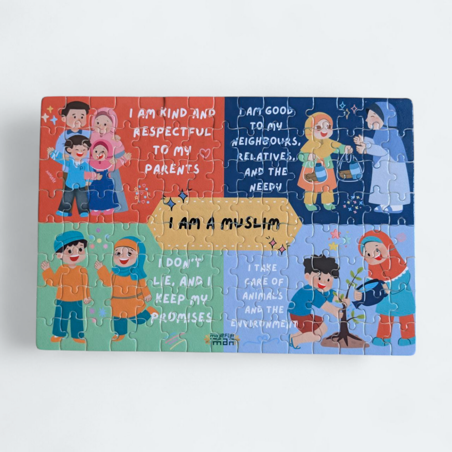 I am a Muslim Puzzle Set [Level - 2]