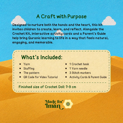 Animals from the Quran DIY Crochet Kit – The Camel
