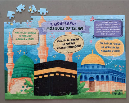 3 Wonderful Mosques of Islam Puzzle [Level - 3]