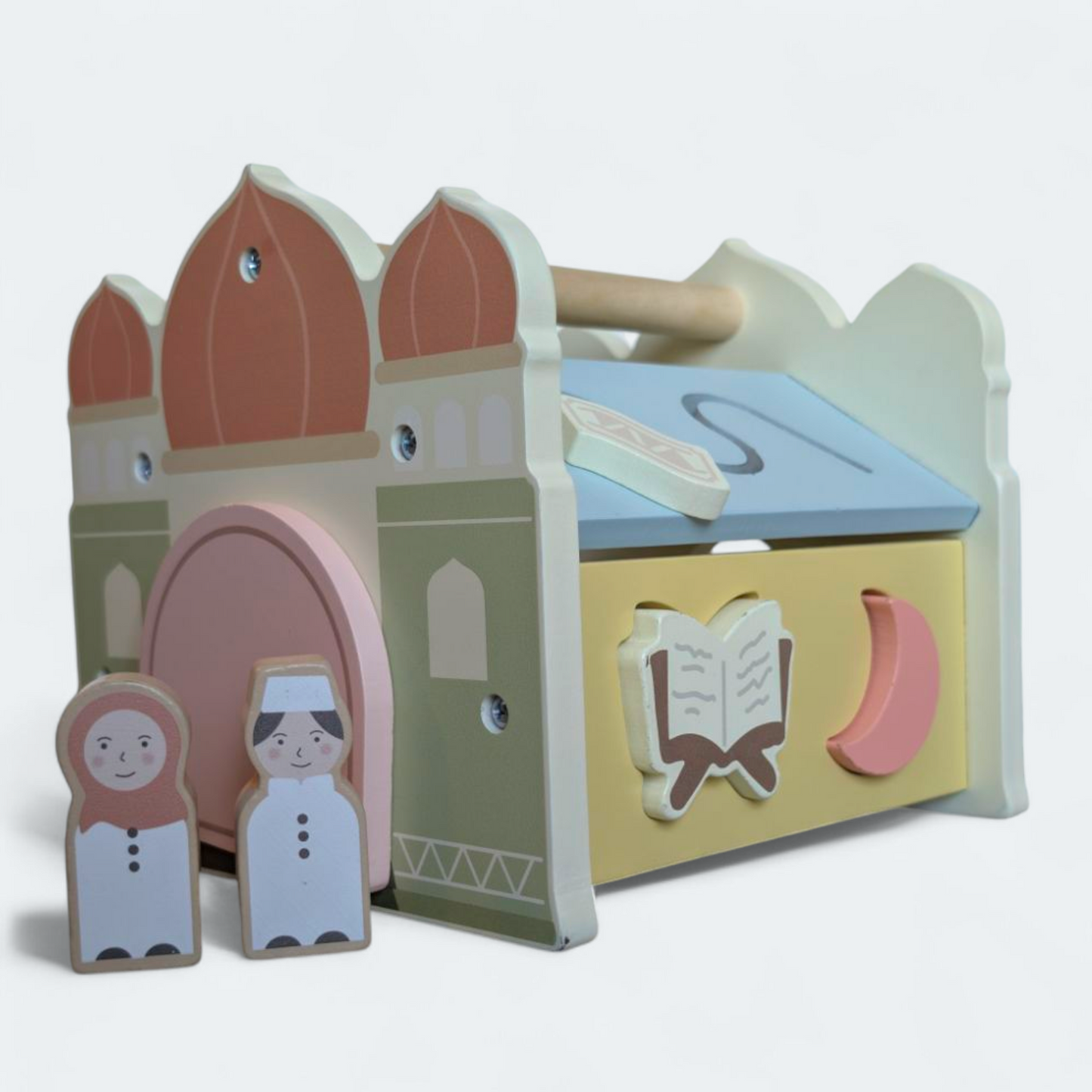 Wooden Masjid Shape Sorter