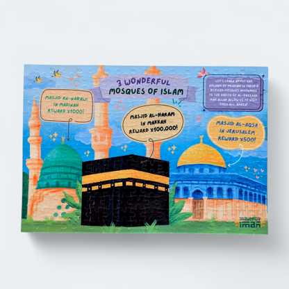 3 Wonderful Mosques of Islam Puzzle [Level - 3]