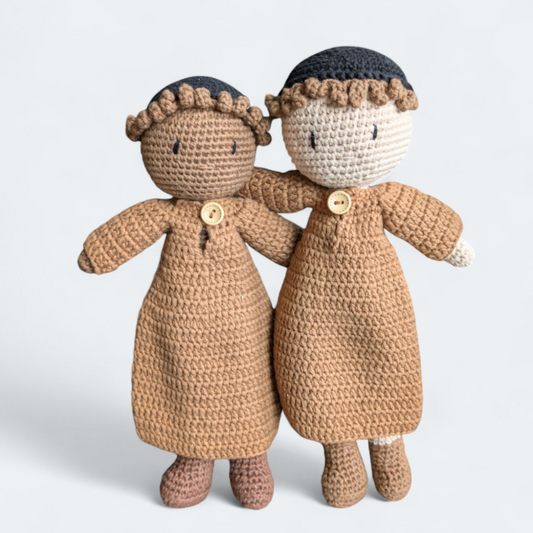 Crocheted Islamic Boy Dolls