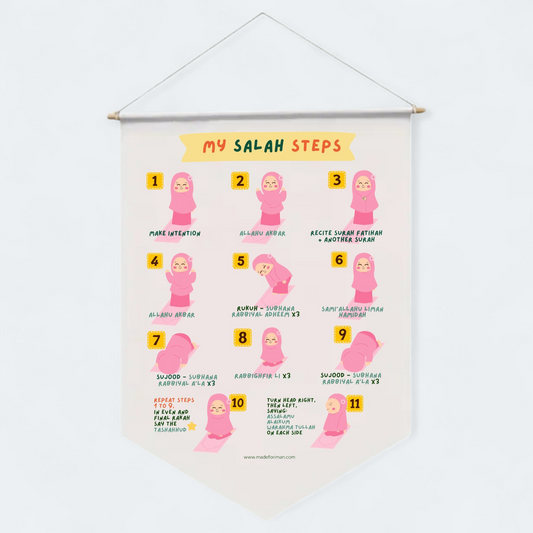 My Salah Steps Banner